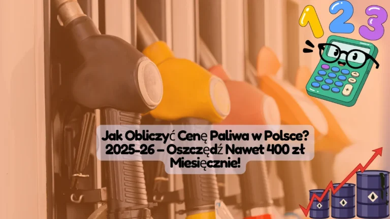Jak Obliczyć Cenę Paliwa w Polsce 2025-26 – Oszczędź Nawet 400 zł Miesięcznie
