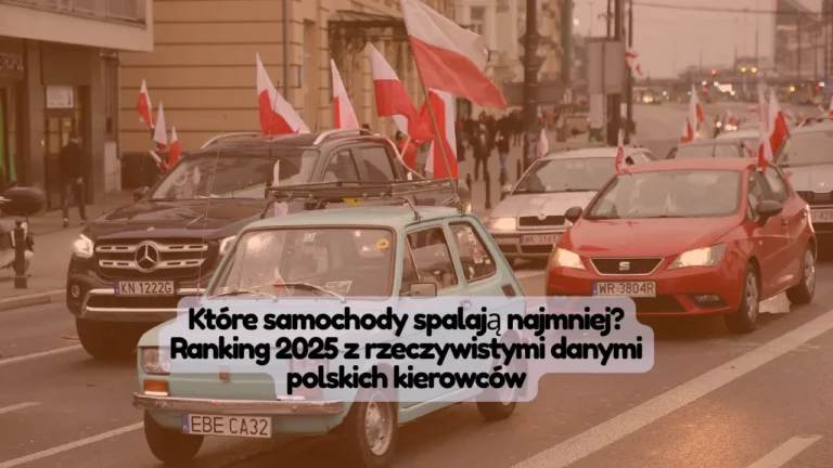 Które samochody spalają najmniej Ranking 2025 z rzeczywistymi danymi polskich kierowców