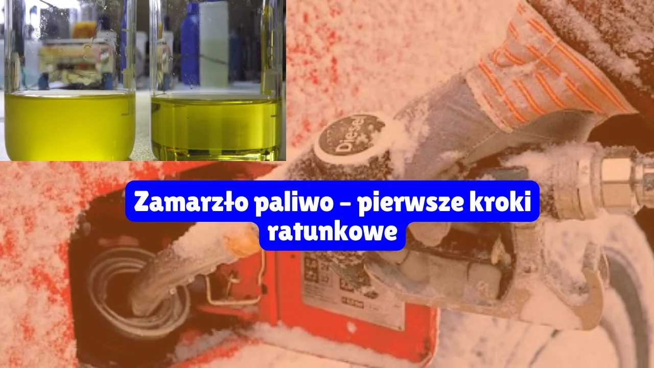 Zamarzło paliwo – pierwsze kroki ratunkowe